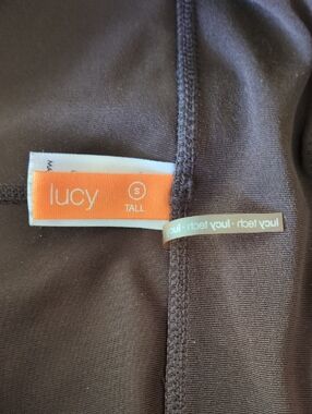 Lucy Brown Seam-Detail Active Pants
